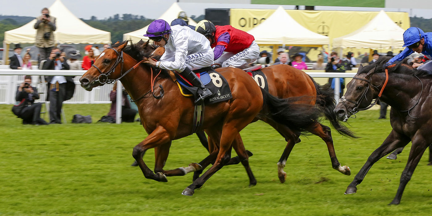 Prince Of Lir winning the G2 Norfolk Stakes at Royal Ascot