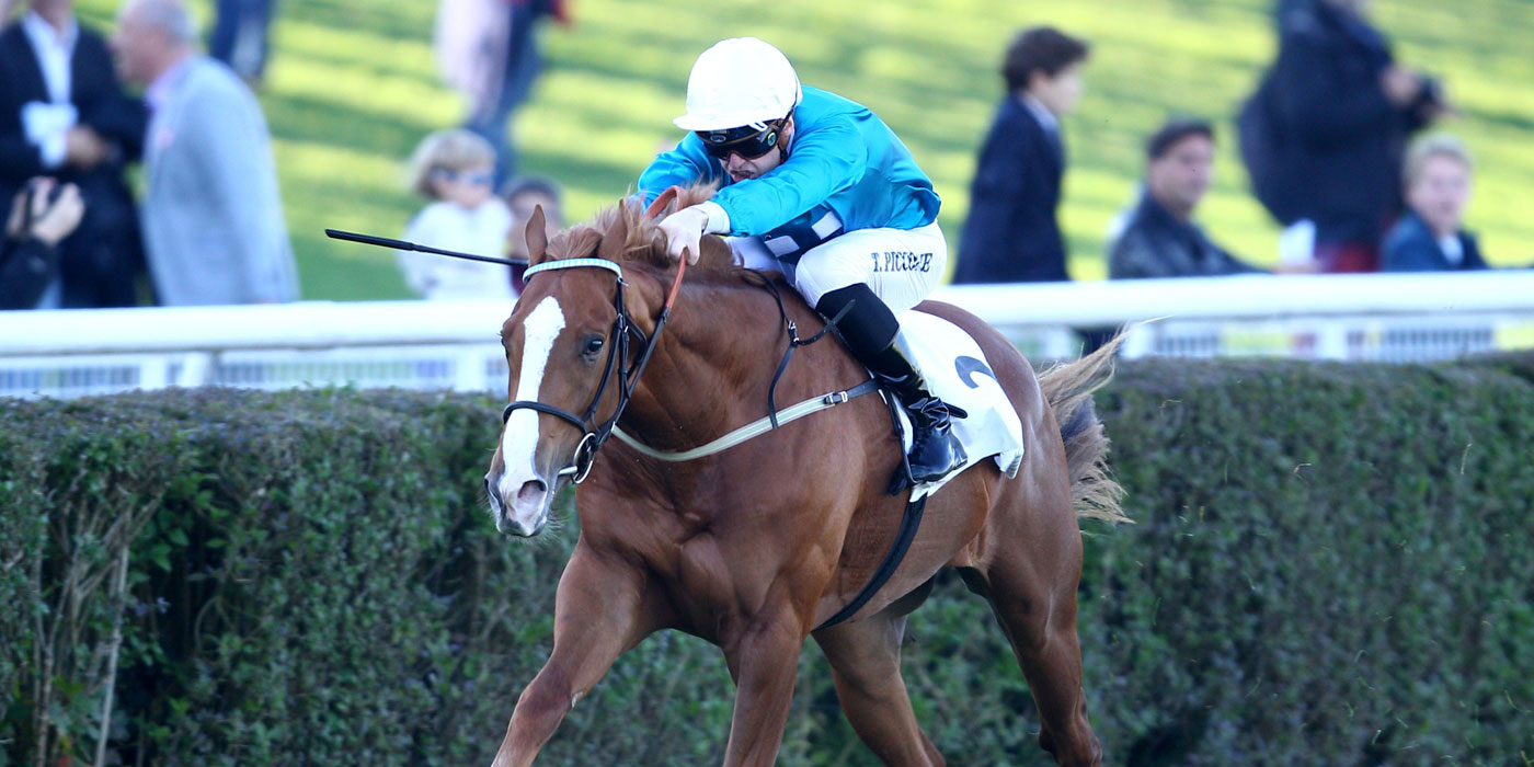 Robin Of Navan winning the G1 Criterium De Saint-Cloud